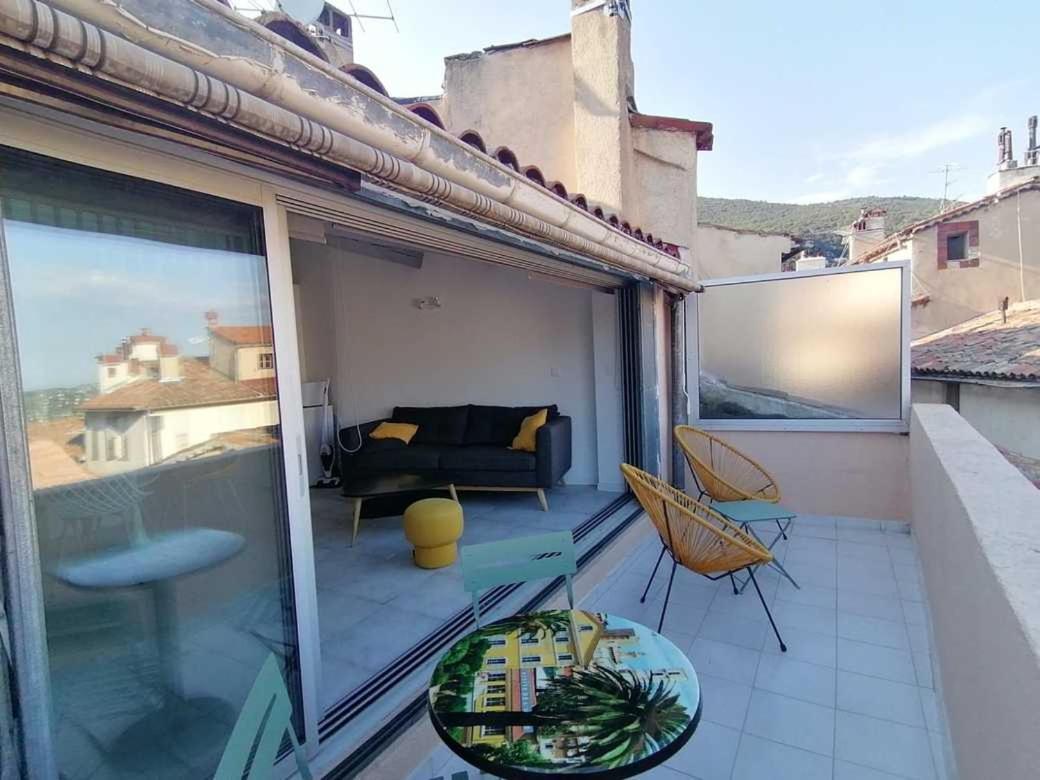 Charmant Appartement Terrasse Sur Les Toits กราส ภายนอก รูปภาพ